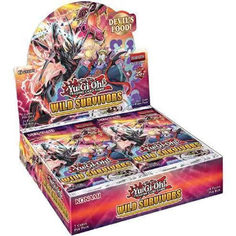 Yugioh Sopravissuti Selvaggi Box 24 Buste ITA 1a Edizione