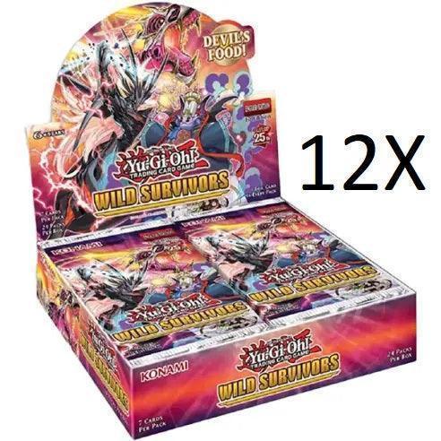 Yugioh Sopravissuti Selvaggi Case 12 box ITA 1a Edizione