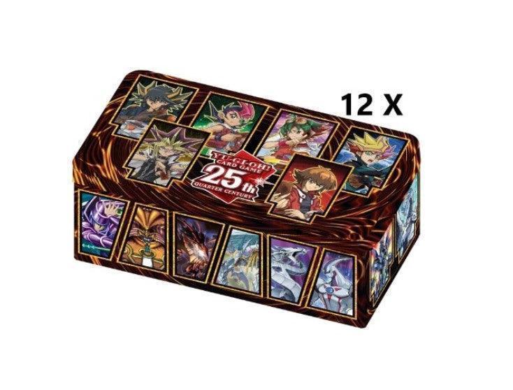 YuGiOh TIN Eroi Duellanti Case 25 Anniversario 12 Pezzi -