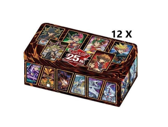 YuGiOh TIN Eroi Duellanti Case 25 Anniversario 12 Pezzi