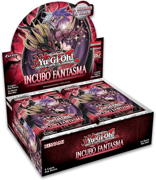 Yu‑Gi‑Oh! Trading card game Incubo Fantasma Box 24 Bustine ITA