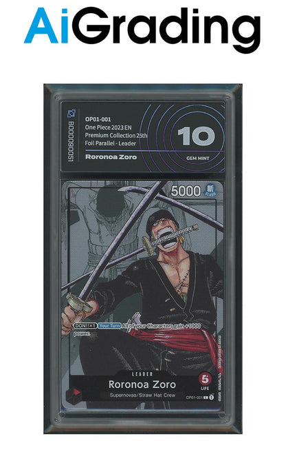 Roronoa Zoro Promo Gradata AiGrading Voto 10 - B000090051